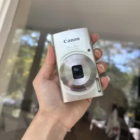 ❤️🫶 Silver Canon Powershot Elph 180 Digital Camera 💖📸
