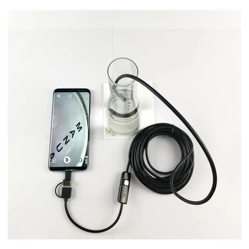 10M 3 In-1 Usb, Micro Usb, And Type C Endoscope Ca-3