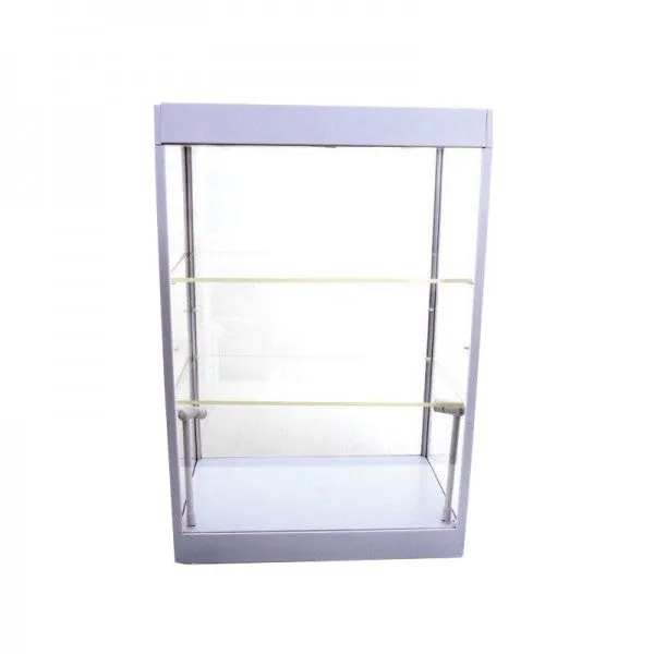 1:6 Figure LED Clear Display Case - 3 Tiers USB Powered Mirror Base & 2 Adjustable Shelves (Also Suitable for 1:18 Model Vehicles / Lego)