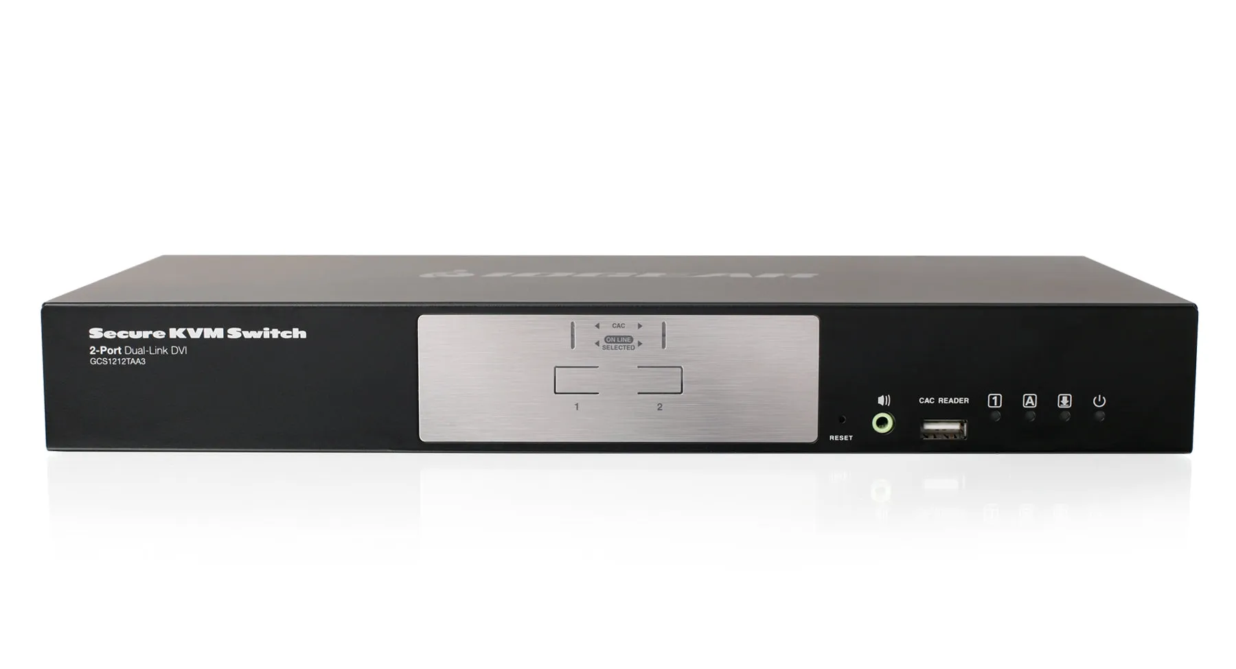 2-Port Dual-Link DVI Secure KVM Switch (TAA)
