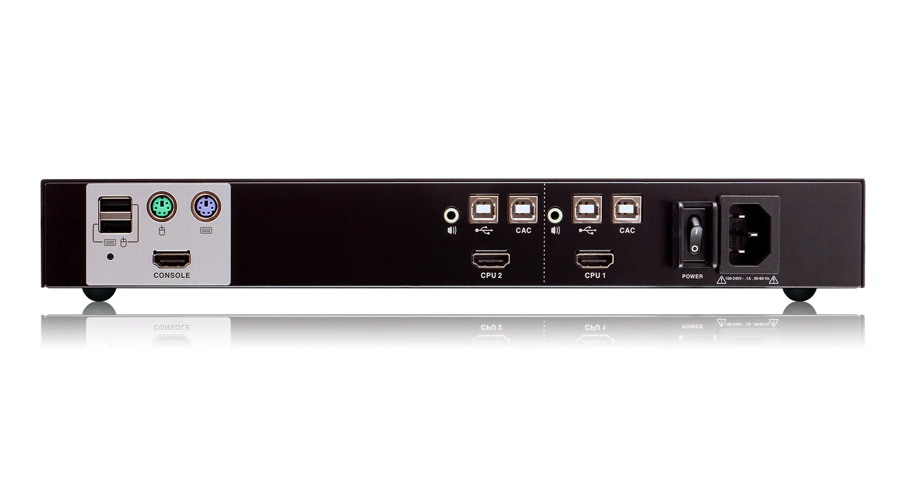 2-Port HDMI Secure KVM Switch (TAA)