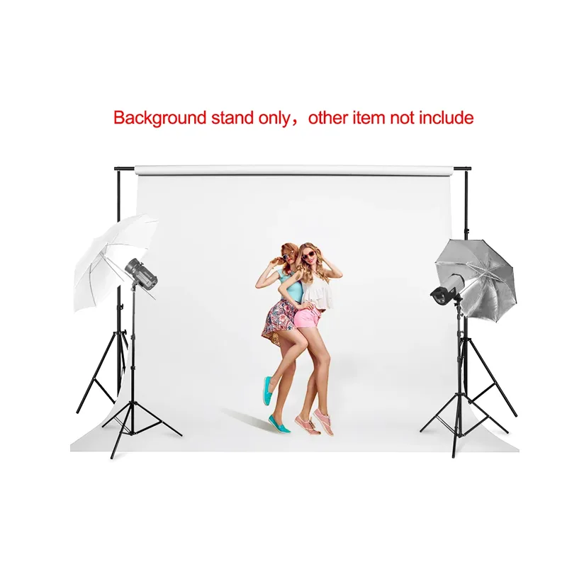 2 X 3M Studio Photo Backdrop Support Stand