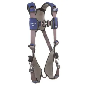 3M DBI-SALA X-Large ExoFit NEX Full Body/Vest Style Harness With Tech-Lite Aluminum Back And Front D-Ring, Duo-Lok Quick Connect Chest And Leg Strap Buckle, Loops for Body Belt And Comfort Padding