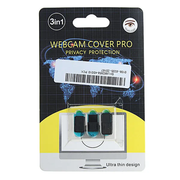 3Pcs Webcam Cover Ultra-Thin Slide Privacy Protector Camera Cover for Laptop Phone