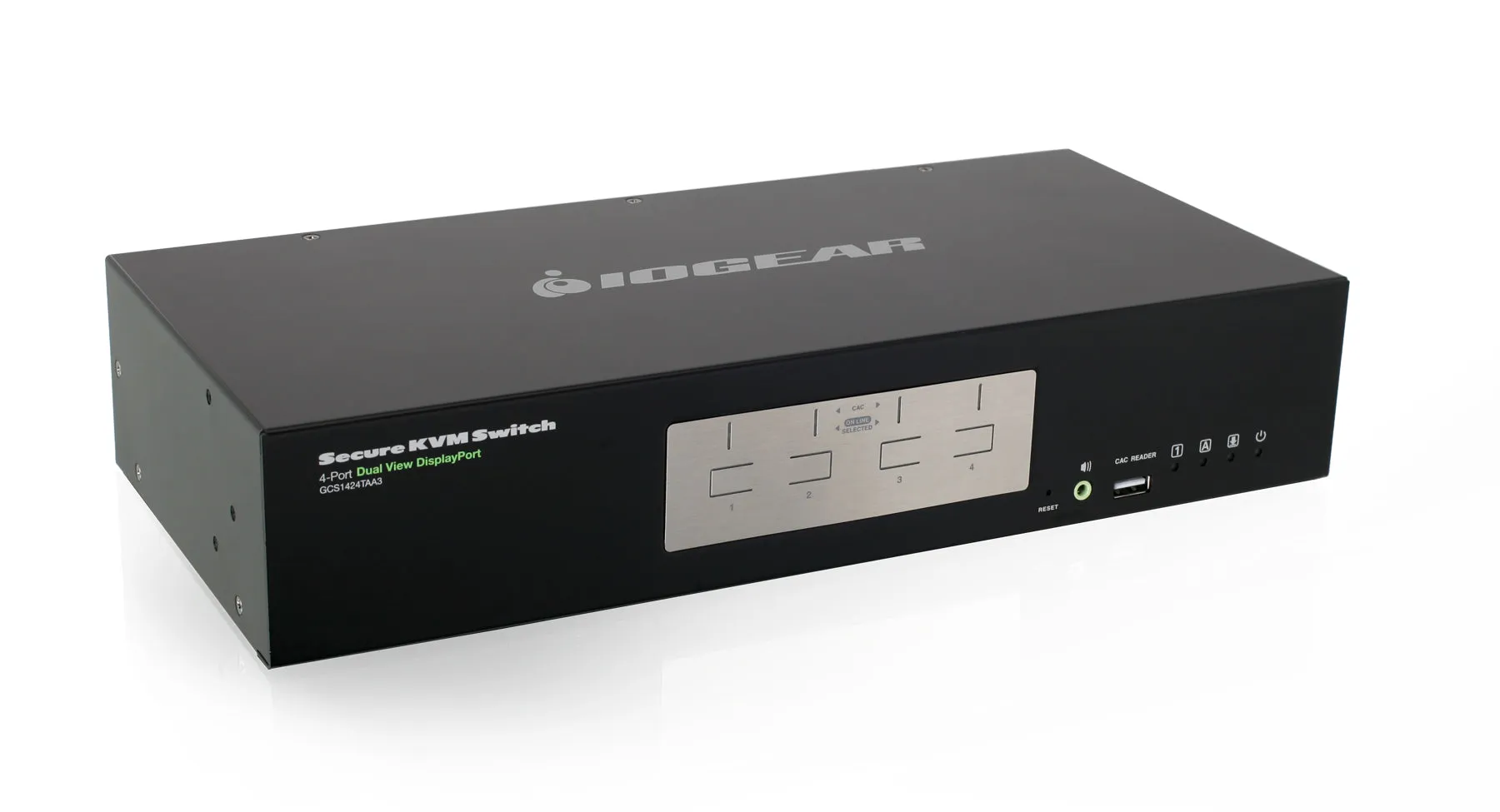 4-Port Dual View DisplayPort Secure KVM Switch (TAA)