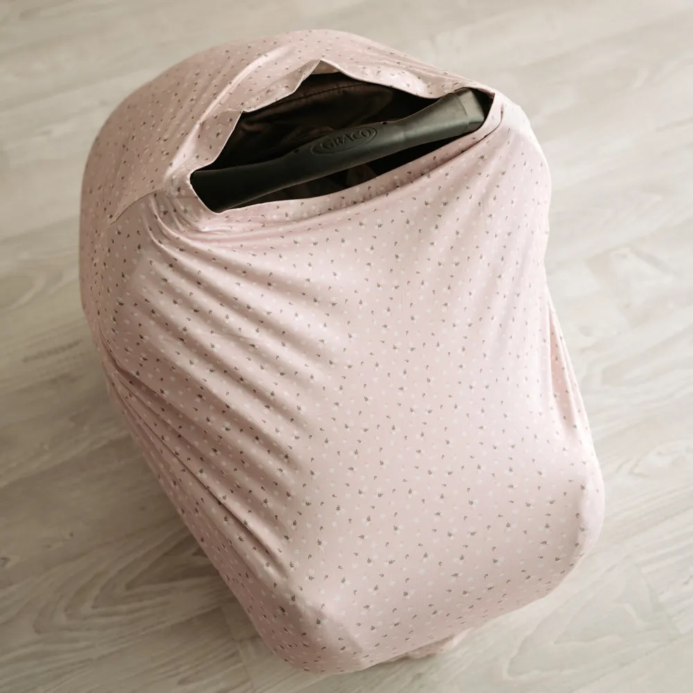 5 in 1 Multi-Use Cover | Pink Posie
