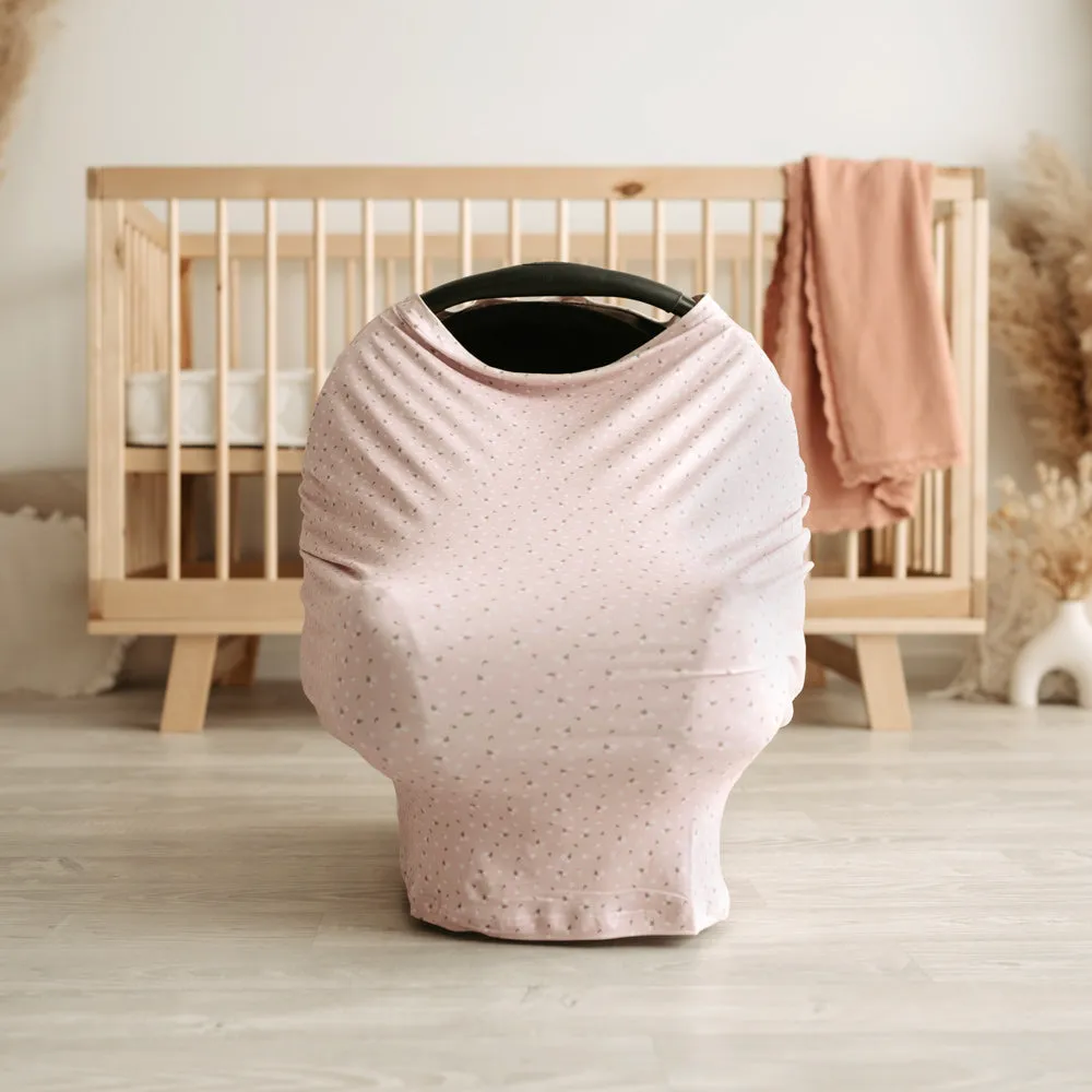 5 in 1 Multi-Use Cover | Pink Posie