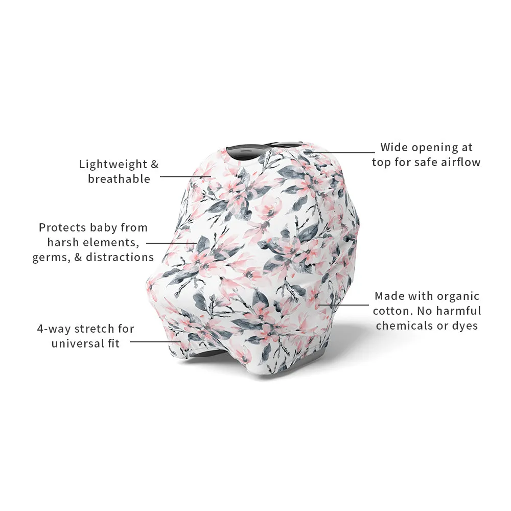 5 in 1 Multi-Use Cover | Watercolour Blossom