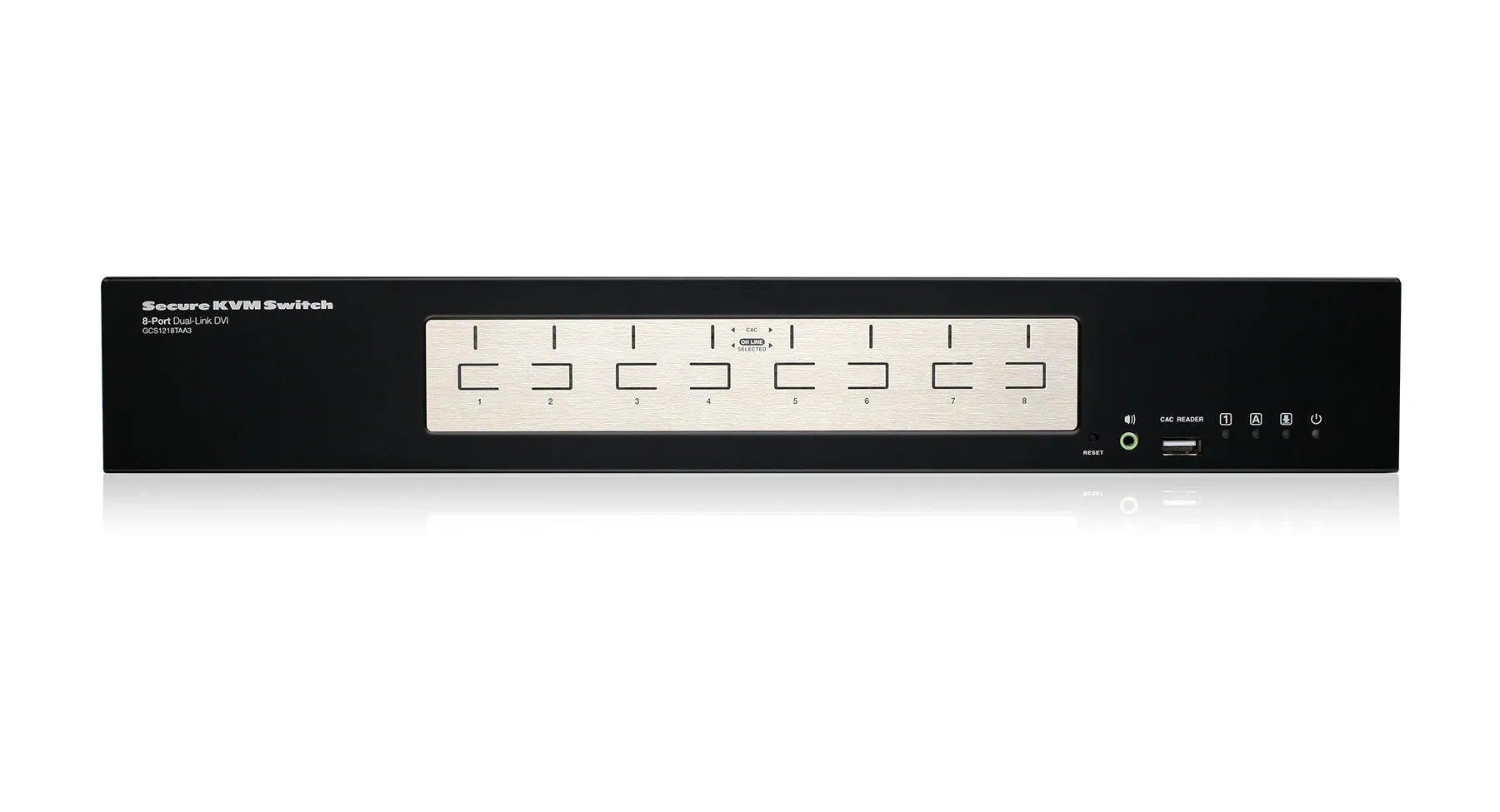 8-Port Dual-Link DVI Secure KVM Switch (TAA)