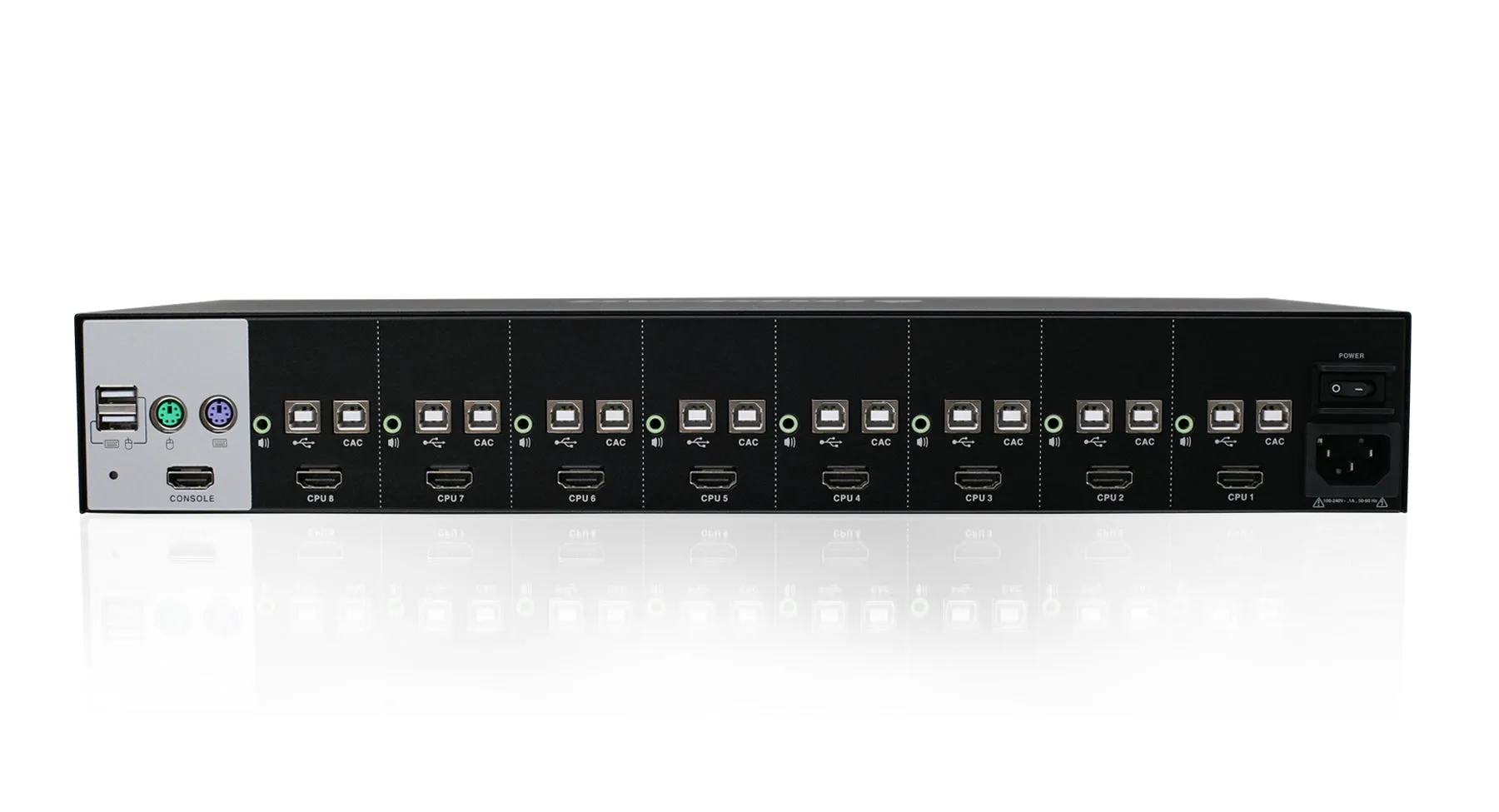 8-Port HDMI Secure KVM Switch (TAA)
