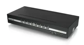 8-Port Single View DisplayPort Secure KVM Switch w/Audio and CAC Support