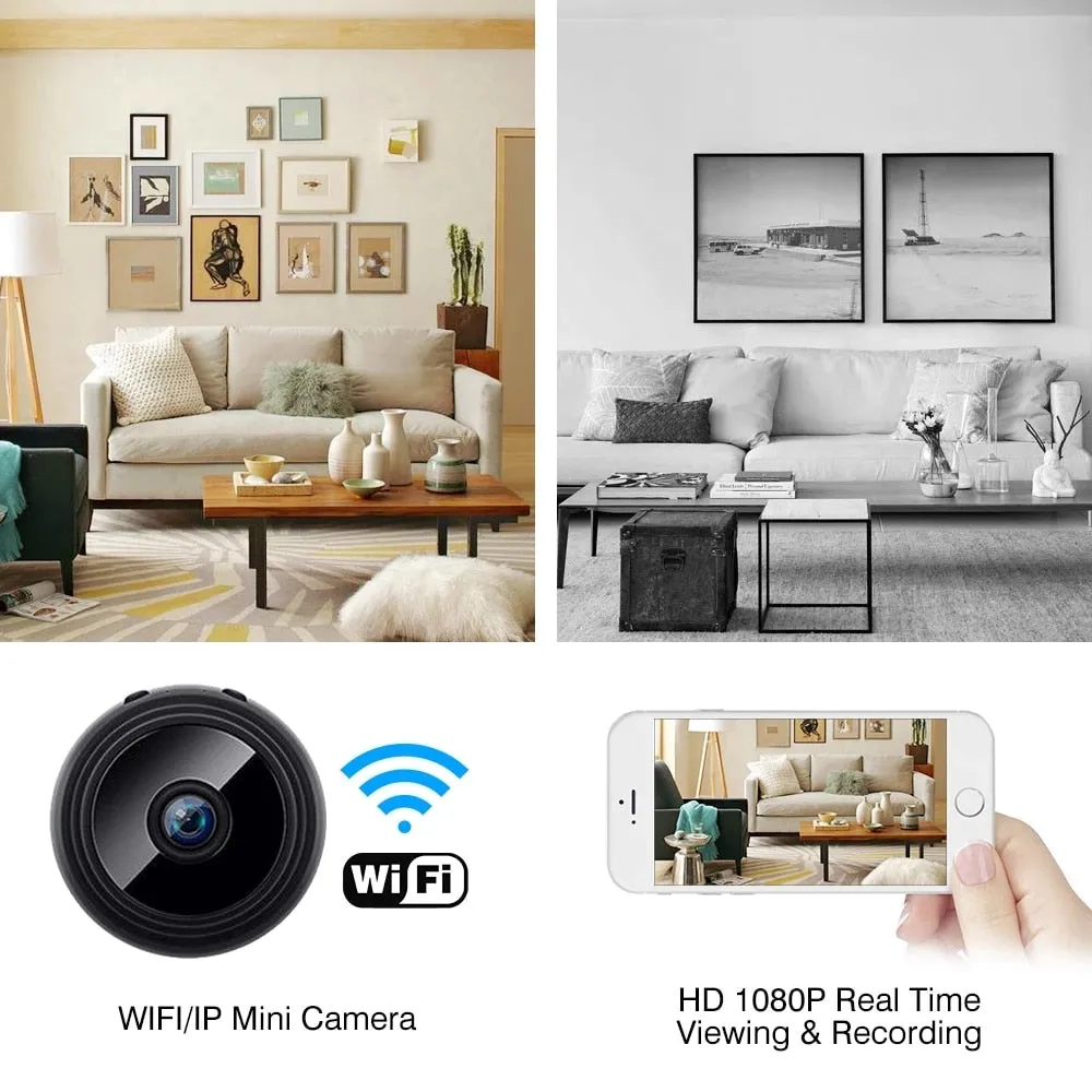A9 1080P HD Security Mini Wifi Camera