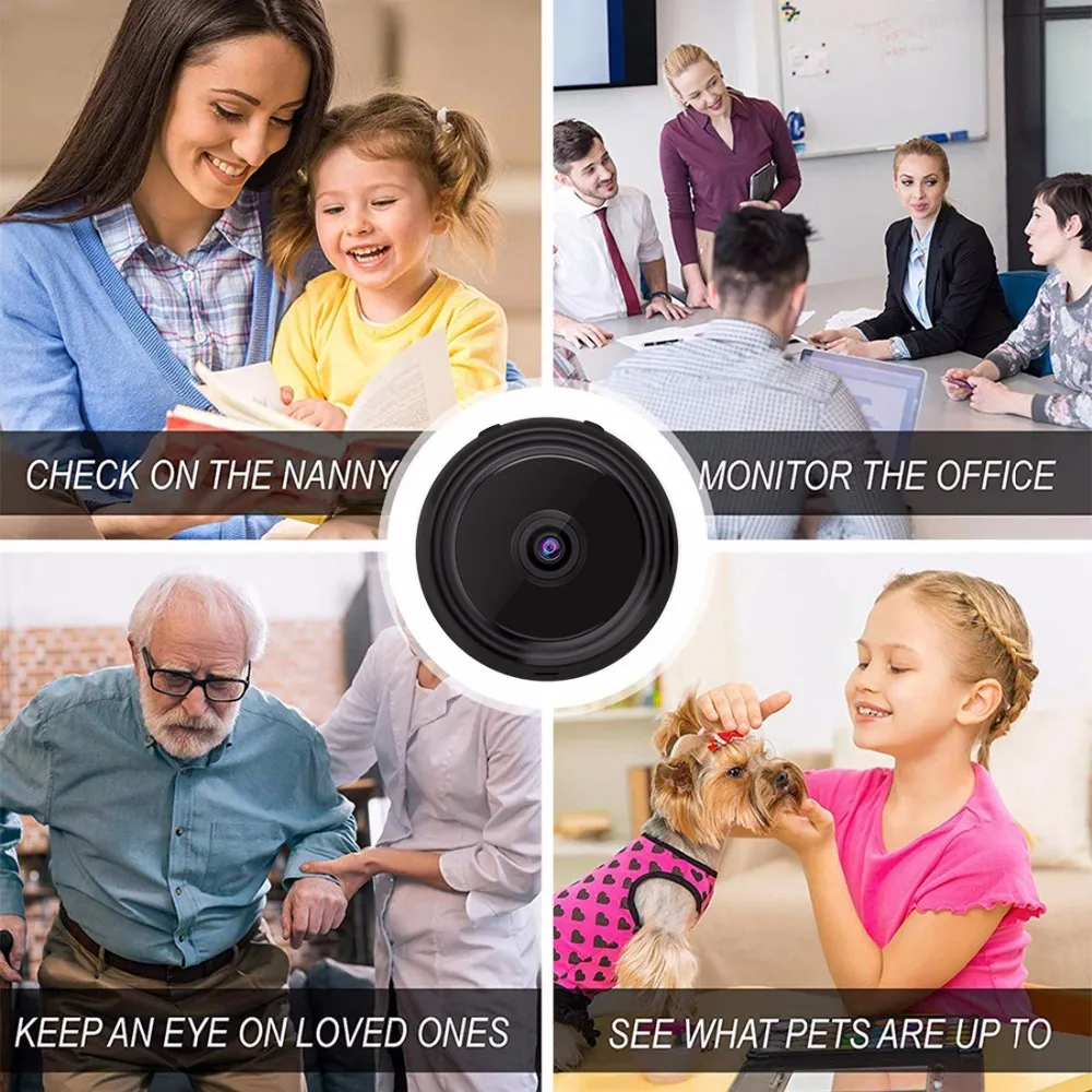 A9 Full HD 1080P Mini Wifi Camera Infrared Night Vision Micro Cam Wireless IP P2P Motion Detection DV DVR Cameras