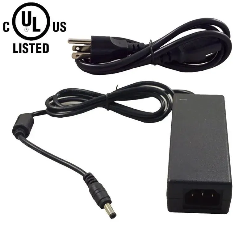 AC DC Power Supply Adapter AC 100-240V 50/60Hz DC 12V 3 Amp UL Listed