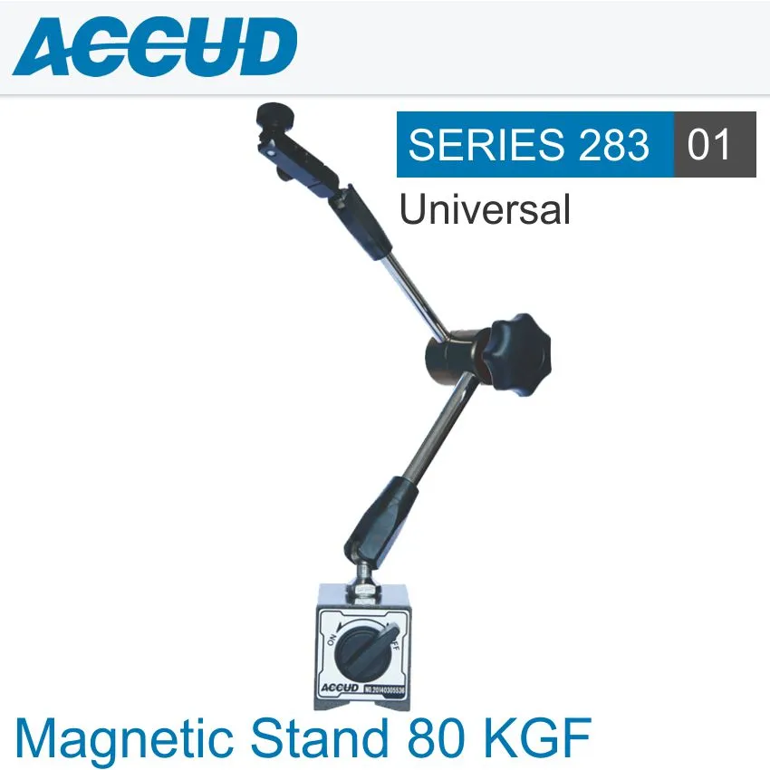 ACCUD UNIVERSAL MAGNETIC STAND 80KGF WITH FINE ADJUSTMENT AC283-080-01