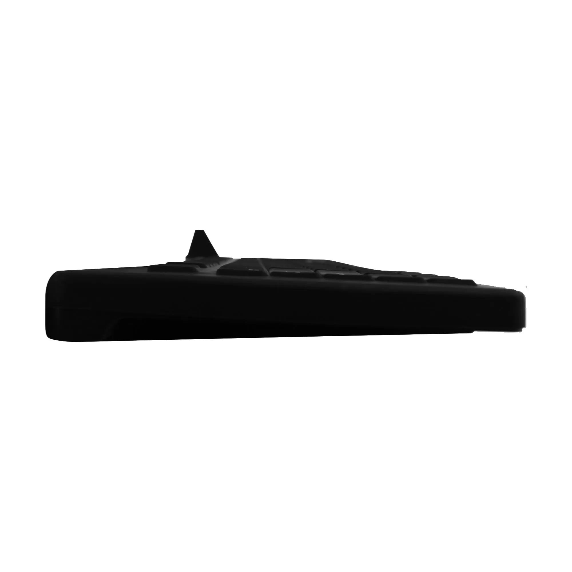 Active Key AK-C8200F Wipeable Keyboard with integrated Smart Card Reader in Black - Wired