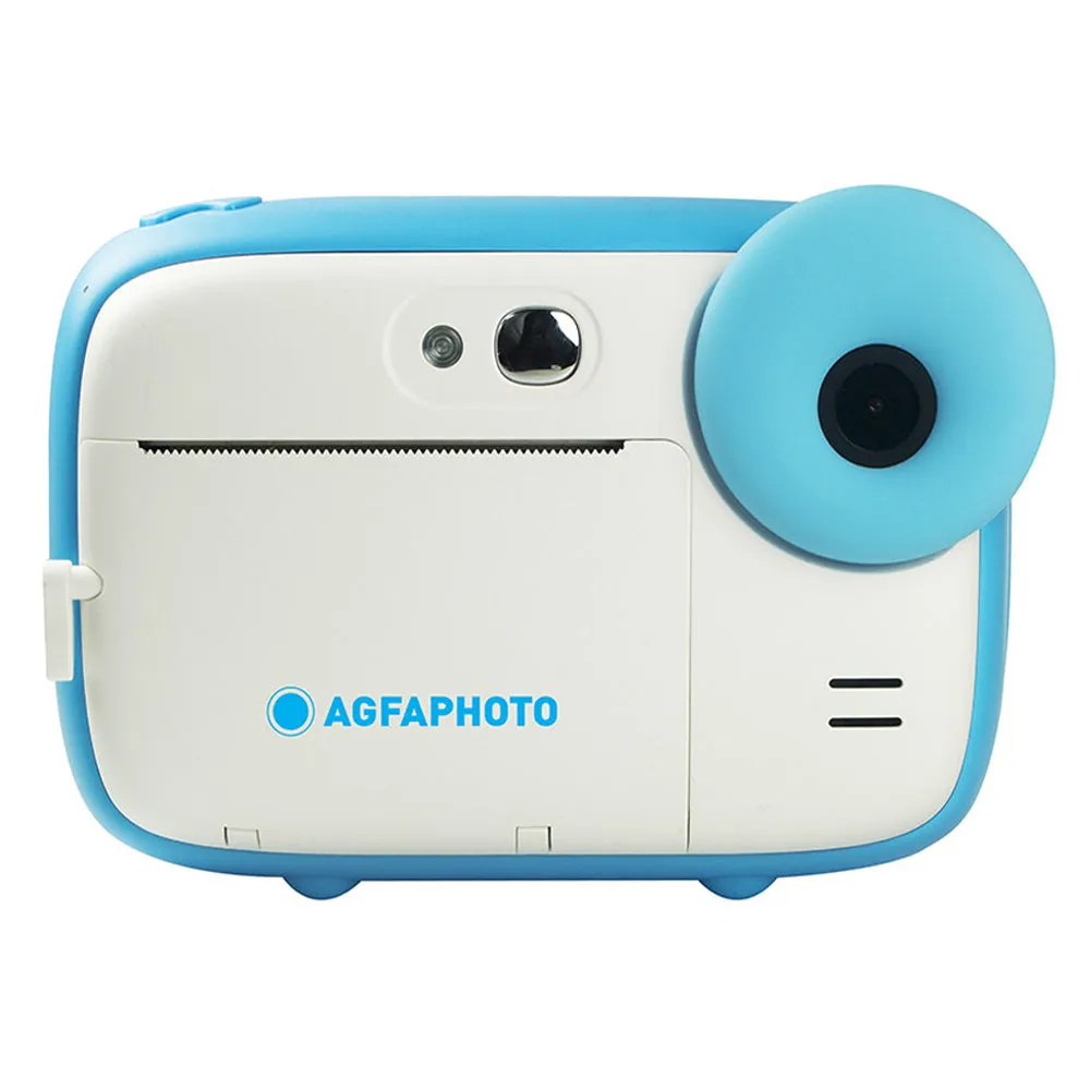 AGFAPHOTO Realikids (ARKIC) 10MP Digital Instant Camera with 1/4" CMOS Sensor, HD 1080p Video Capture, 2.4" LCD TFT Display, Max 32GB Memory Storage Support, 57mm Thermal Printing for Point and Shoot Photo Video - Blue, Pink