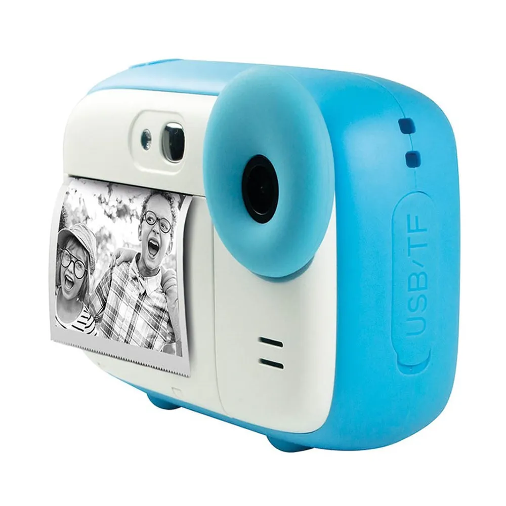 AGFAPHOTO Realikids (ARKIC) 10MP Digital Instant Camera with 1/4" CMOS Sensor, HD 1080p Video Capture, 2.4" LCD TFT Display, Max 32GB Memory Storage Support, 57mm Thermal Printing for Point and Shoot Photo Video - Blue, Pink