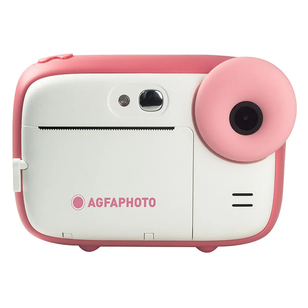 AGFAPHOTO Realikids (ARKIC) 10MP Digital Instant Camera with 1/4" CMOS Sensor, HD 1080p Video Capture, 2.4" LCD TFT Display, Max 32GB Memory Storage Support, 57mm Thermal Printing for Point and Shoot Photo Video - Blue, Pink