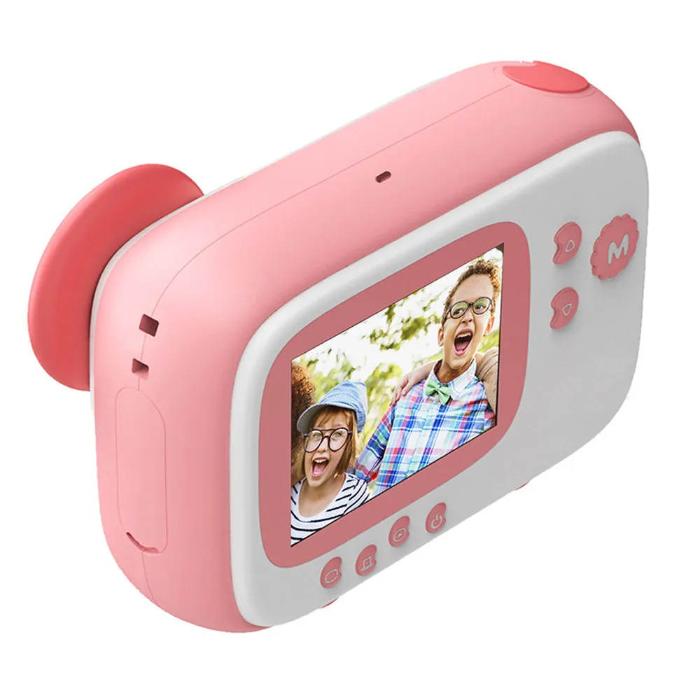 AGFAPHOTO Realikids (ARKIC) 10MP Digital Instant Camera with 1/4" CMOS Sensor, HD 1080p Video Capture, 2.4" LCD TFT Display, Max 32GB Memory Storage Support, 57mm Thermal Printing for Point and Shoot Photo Video - Blue, Pink