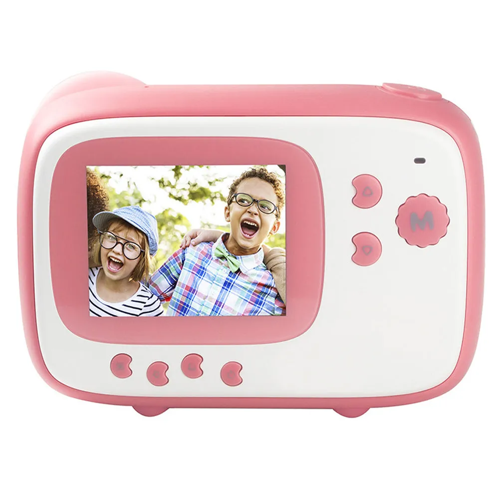 AGFAPHOTO Realikids (ARKIC) 10MP Digital Instant Camera with 1/4" CMOS Sensor, HD 1080p Video Capture, 2.4" LCD TFT Display, Max 32GB Memory Storage Support, 57mm Thermal Printing for Point and Shoot Photo Video - Blue, Pink