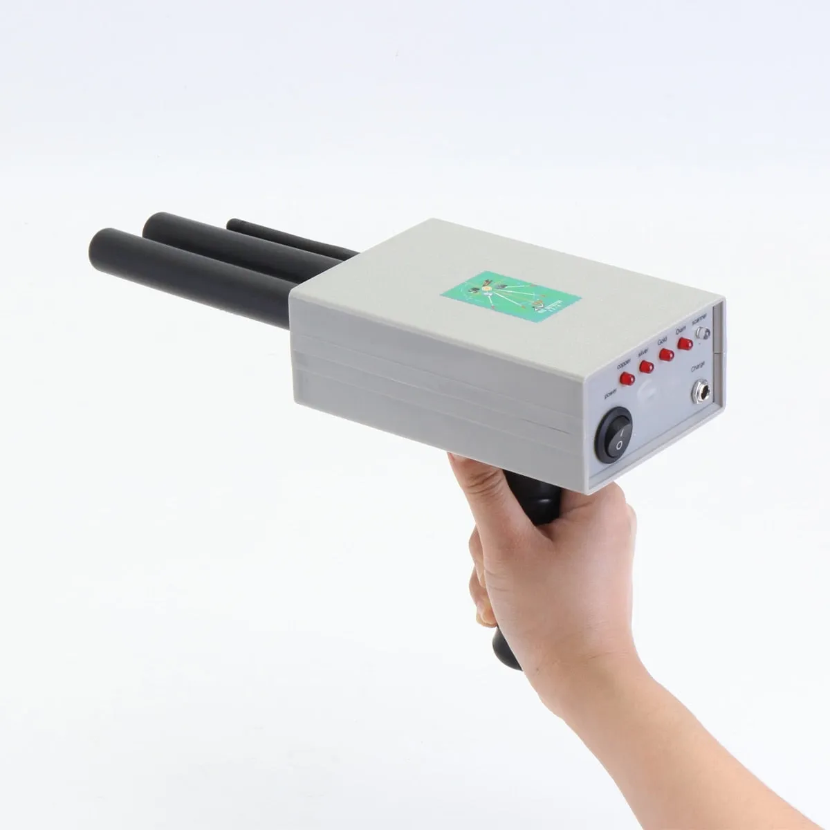 AKS Metal Detector  Professional underground Long Range And Aks Gold Detector Gold Silver Copper for Treasure hunter