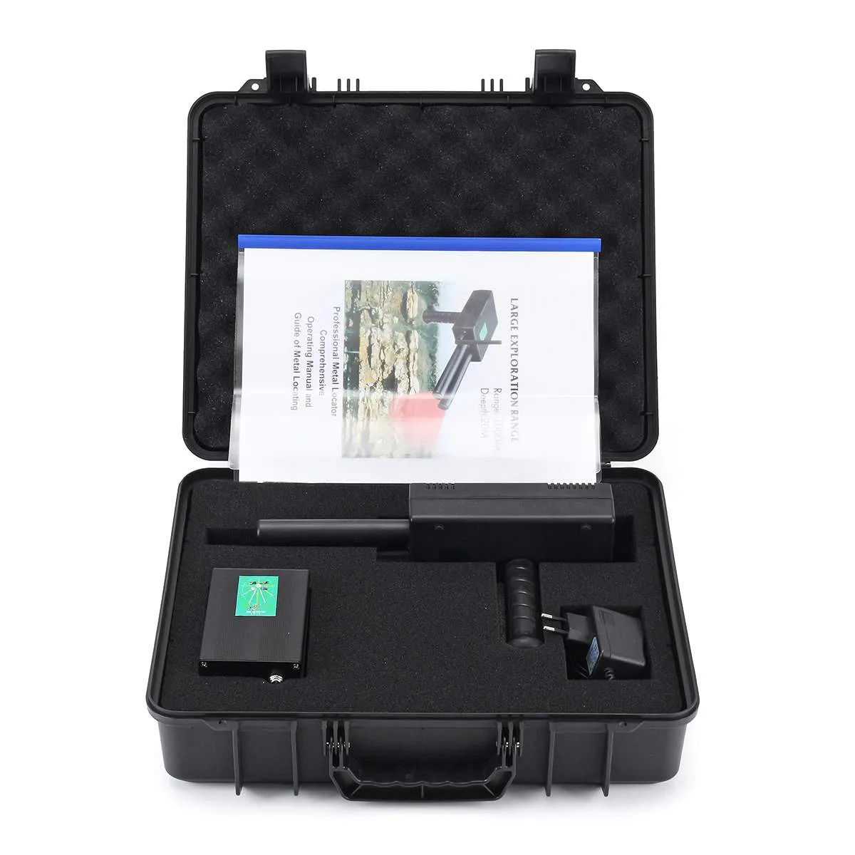 AKS Metal Detector  Professional underground Long Range And Aks Gold Detector Gold Silver Copper for Treasure hunter