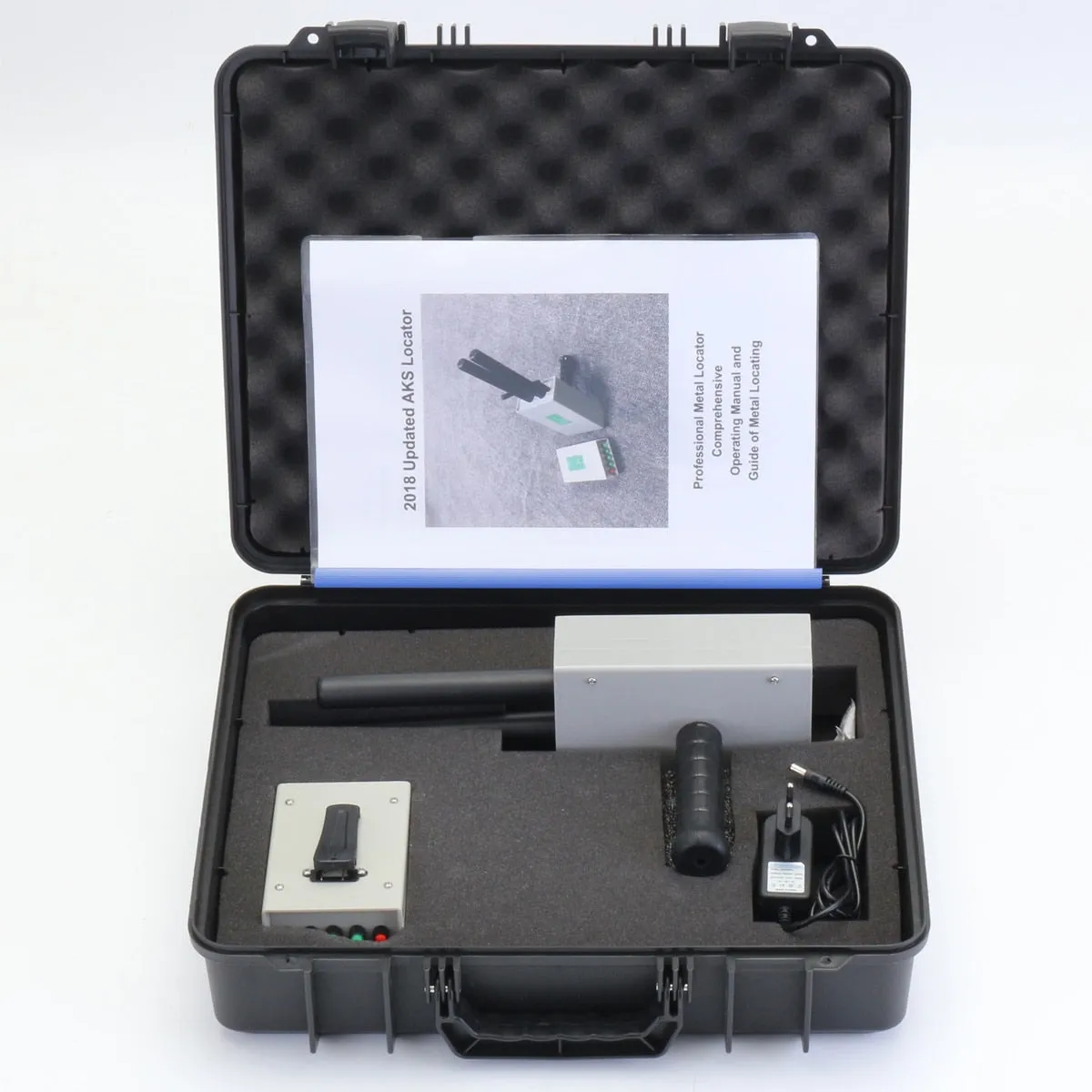 AKS Metal Detector  Professional underground Long Range And Aks Gold Detector Gold Silver Copper for Treasure hunter