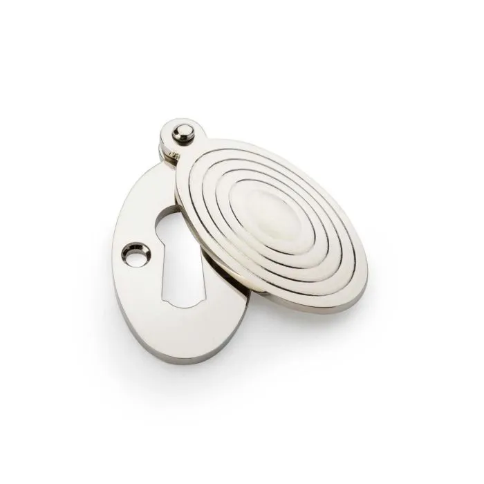 Alexander & Wilks Standard Key Ellipse Escutcheon with Christoph Design Cover