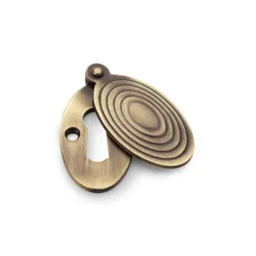 Alexander & Wilks Standard Key Ellipse Escutcheon with Christoph Design Cover