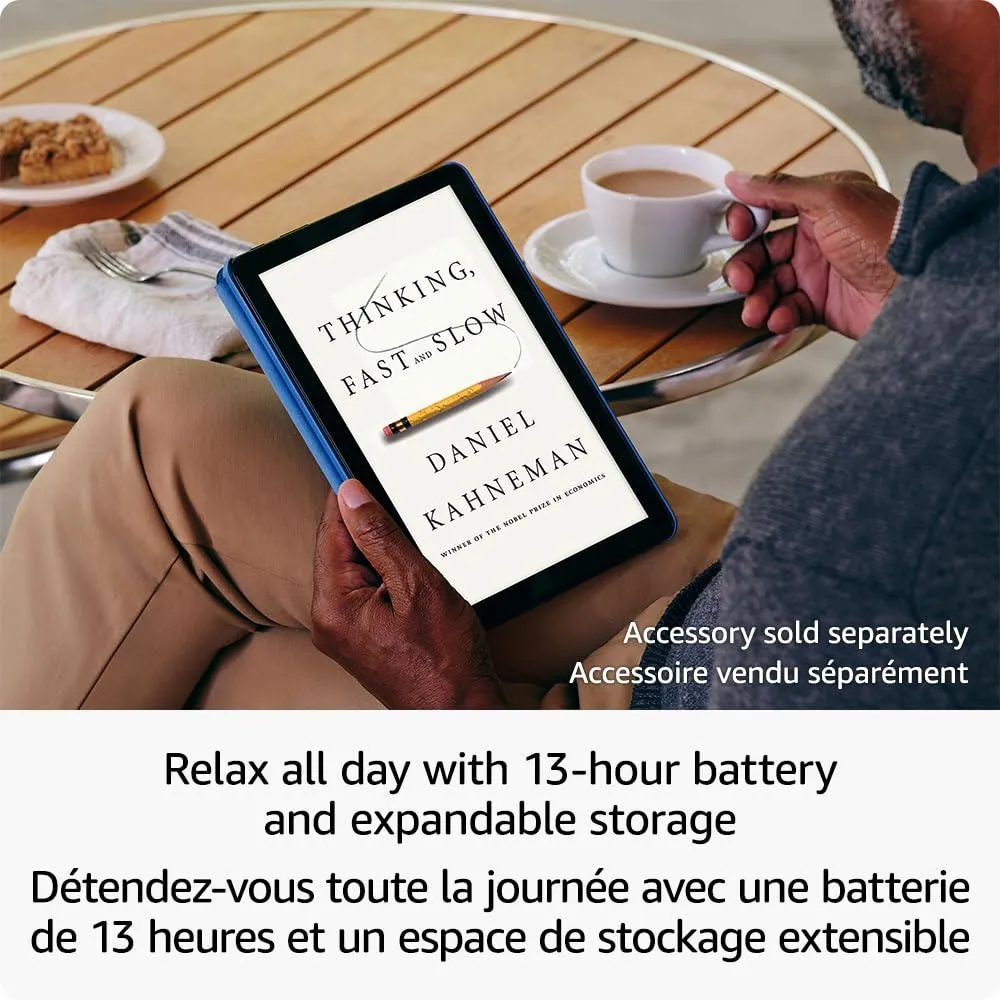 Amazon Fire HD 10 tablet.