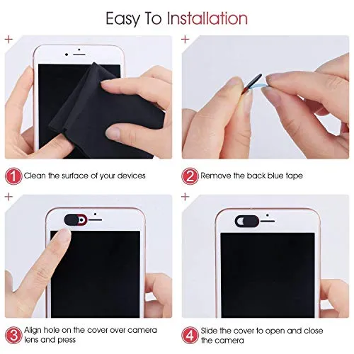 Anti-spy Webcam Cover for Laptop, PC