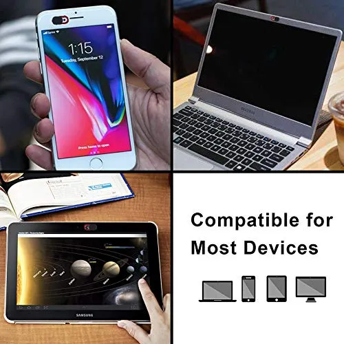 Anti-spy Webcam Cover for Laptop, PC