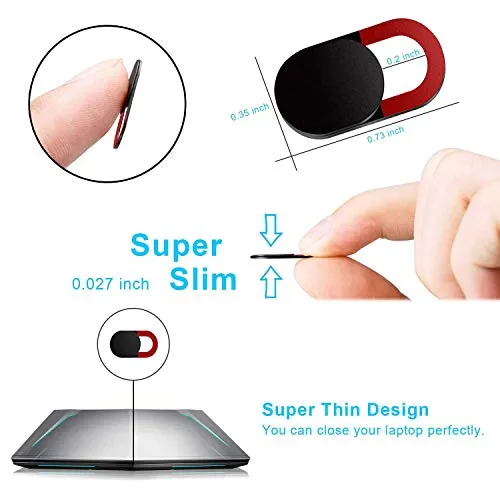 Anti-spy Webcam Cover for Laptop, PC