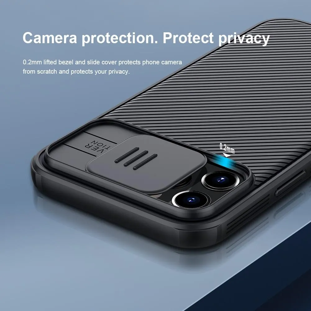 Apple iPhone 12 Pro Max Mini Phone Case, NILLKIN Camera Protection Slide Protect Cover Lens Protection Bumper |Phone Case & Covers|