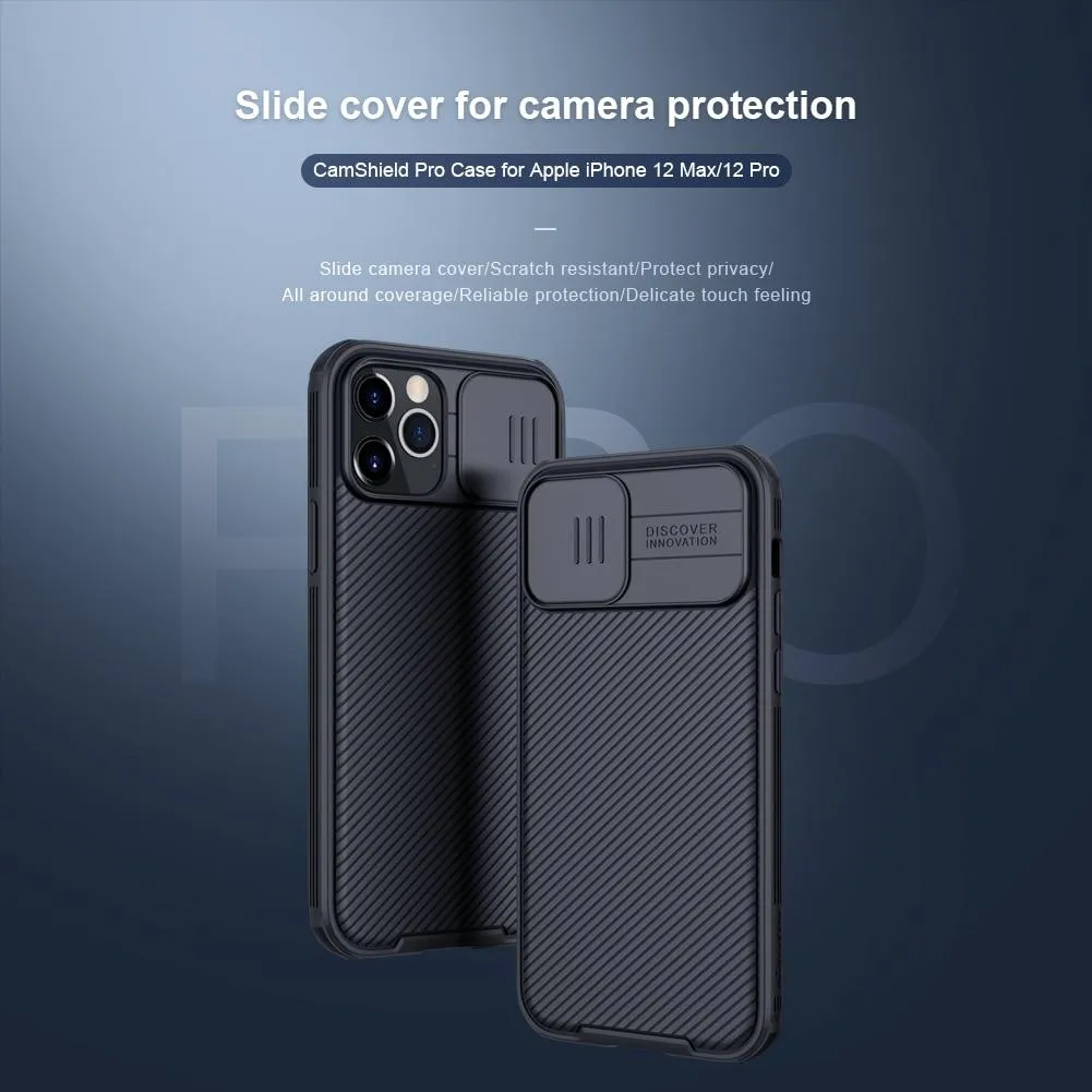 Apple iPhone 12 Pro Max Mini Phone Case, NILLKIN Camera Protection Slide Protect Cover Lens Protection Bumper |Phone Case & Covers|