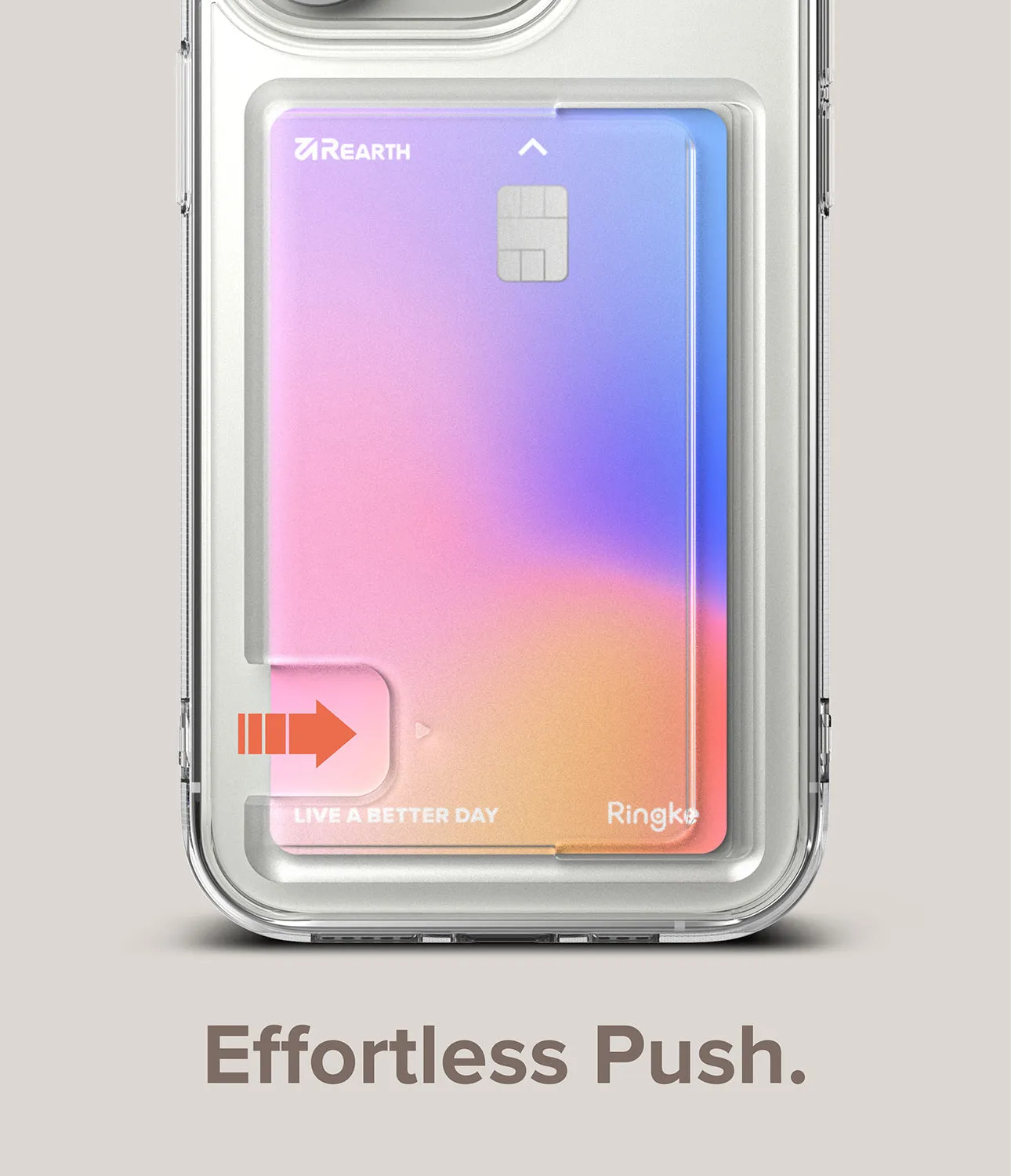 Apple iPhone 14 Pro Case Cover| Fusion Card Series| Clear