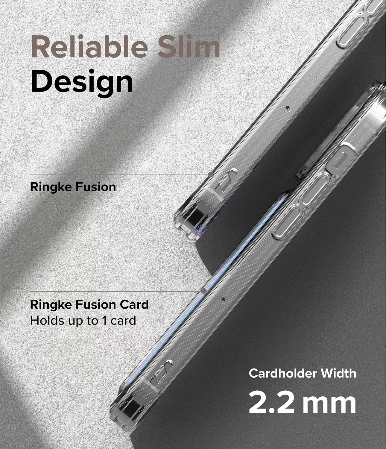 Apple iPhone 14 Pro Max Case Cover| Fusion Card Series| Clear