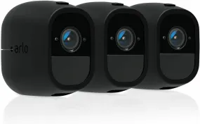 Arlo Accessory Skins for Arlo Wire-Free Set of 3, Black
