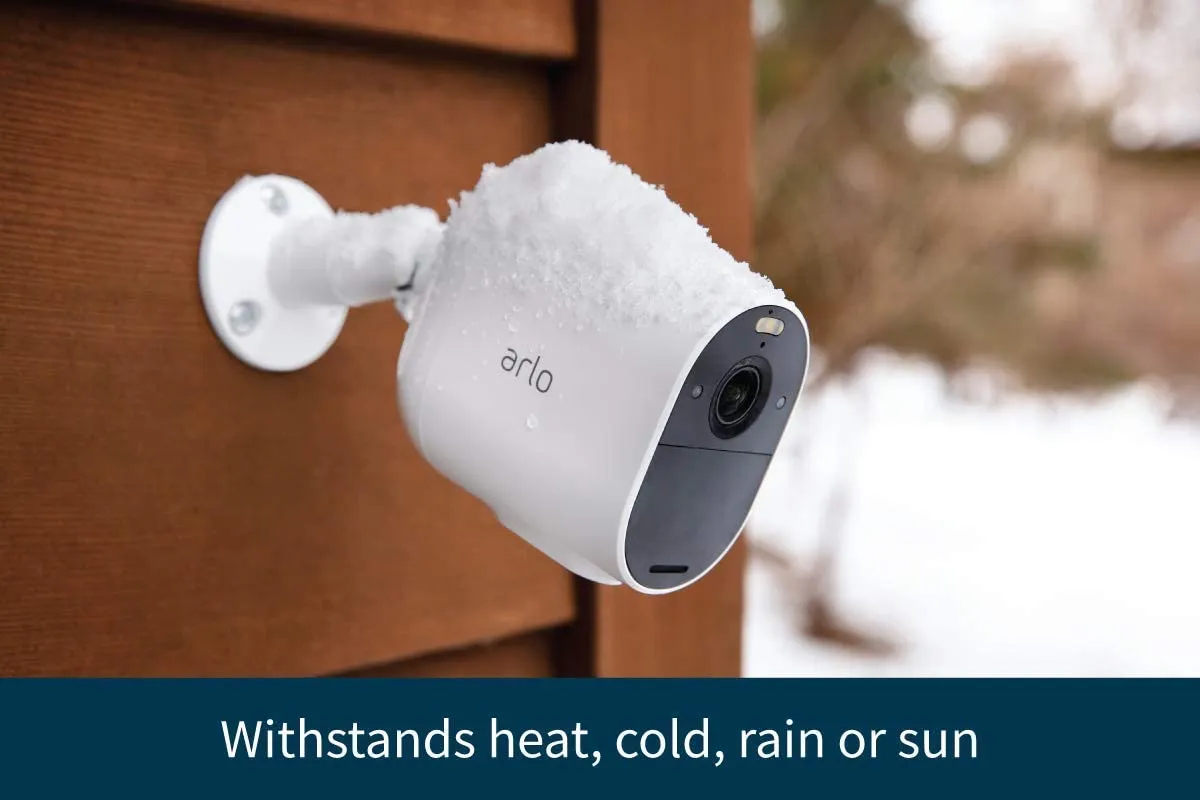 Arlo Essential Spotlight 1080p Wireless WiFi 3-Pack Cameras - Certified Refurbished