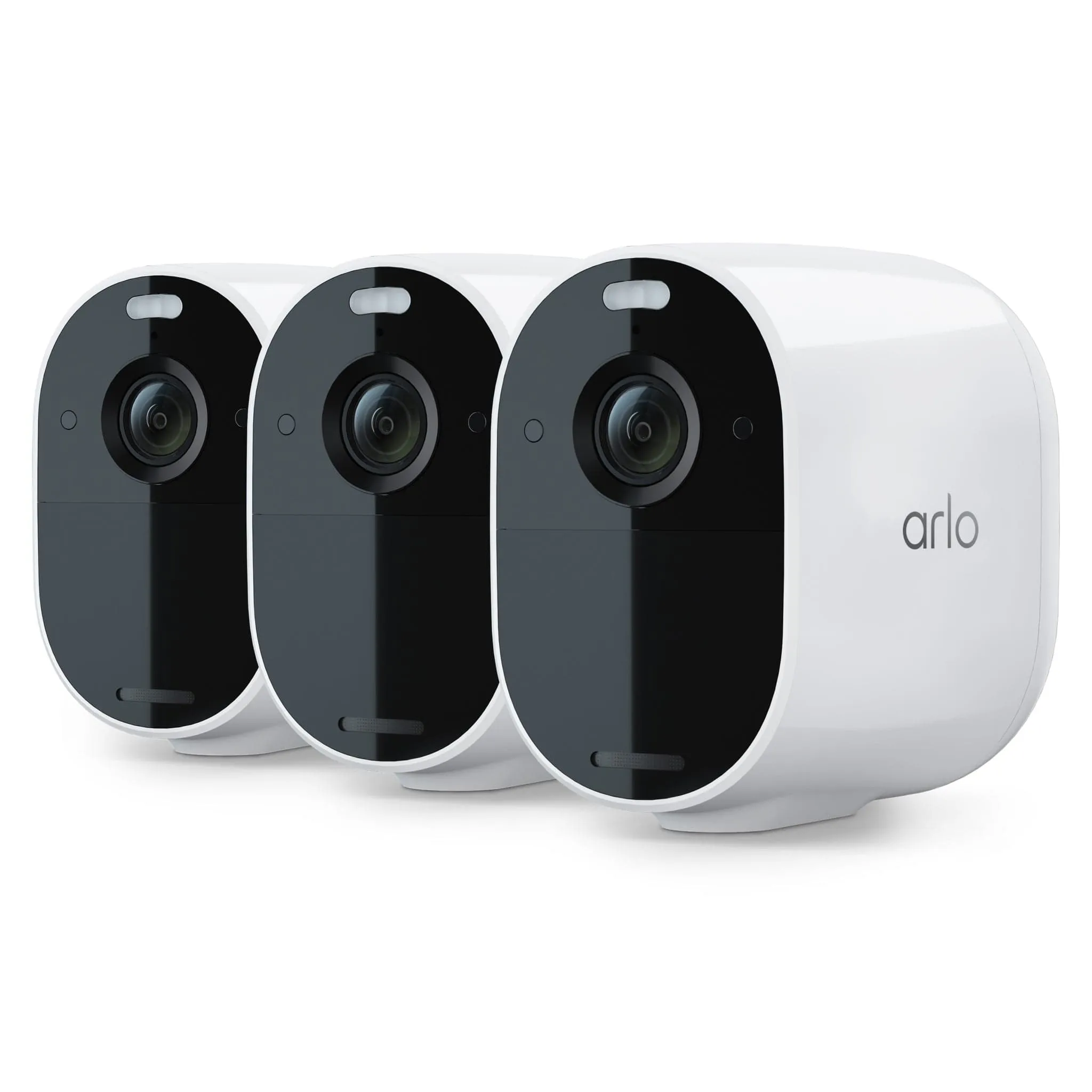 Arlo Essential Spotlight 1080p Wireless WiFi 3-Pack Cameras - Certified Refurbished