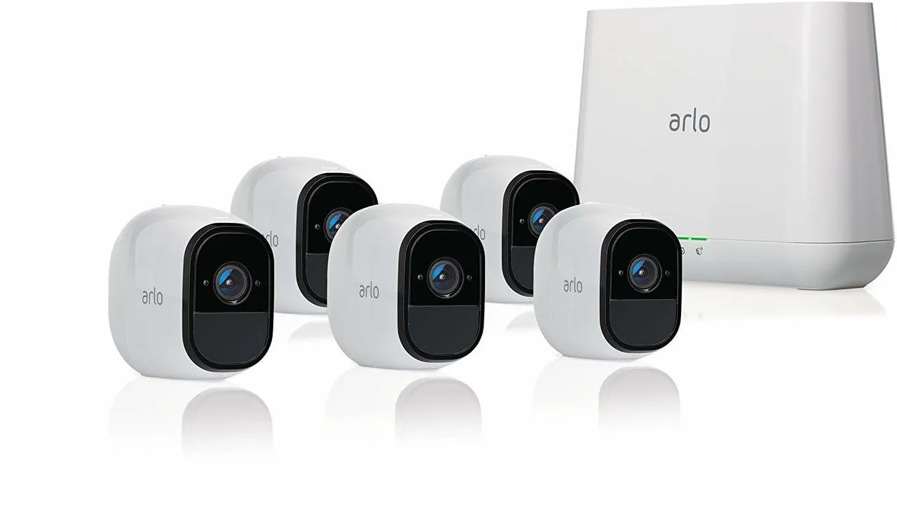 Arlo Pro 2 Smart Security System with 5 Cameras - Certified Refurbished