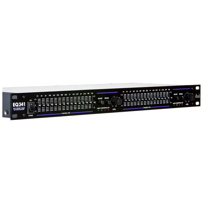 ART EQ341 Dual-Channel 15-Band 2/3 Octave Graphic Equalizer