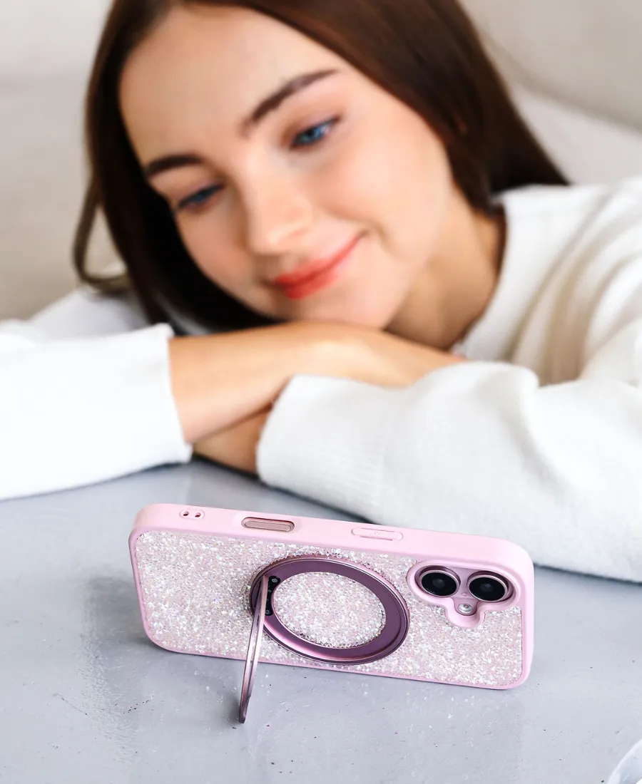 Baby Pink Gem MagSafe Phone Case