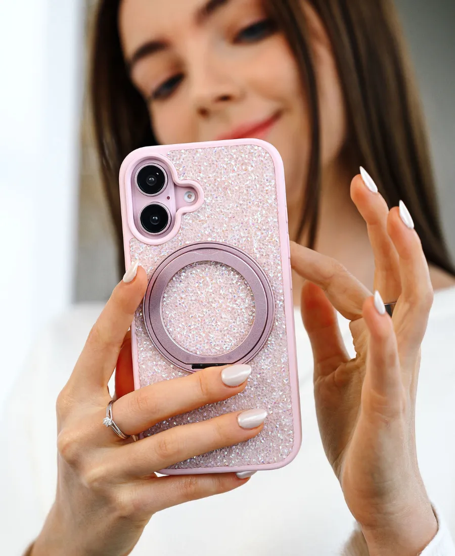 Baby Pink Gem MagSafe Phone Case