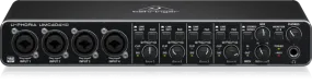 Behringer U-PHORIA UMC404HD Audiophile 4x4, 24-Bit/192 kHz USB Audio/MIDI Interface with MIDAS Mic Preamplifiers - Each