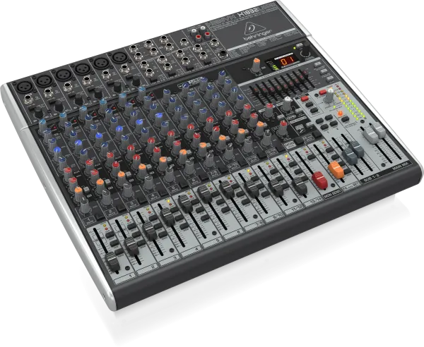 Behringer XENYX X1832USB Premium 18-Input 3/2-Bus Mixer with XENYX Mic Preamps and Compressors, British EQ, 24-Bit Multi-FX Processor and USB/Audio Interface - Each