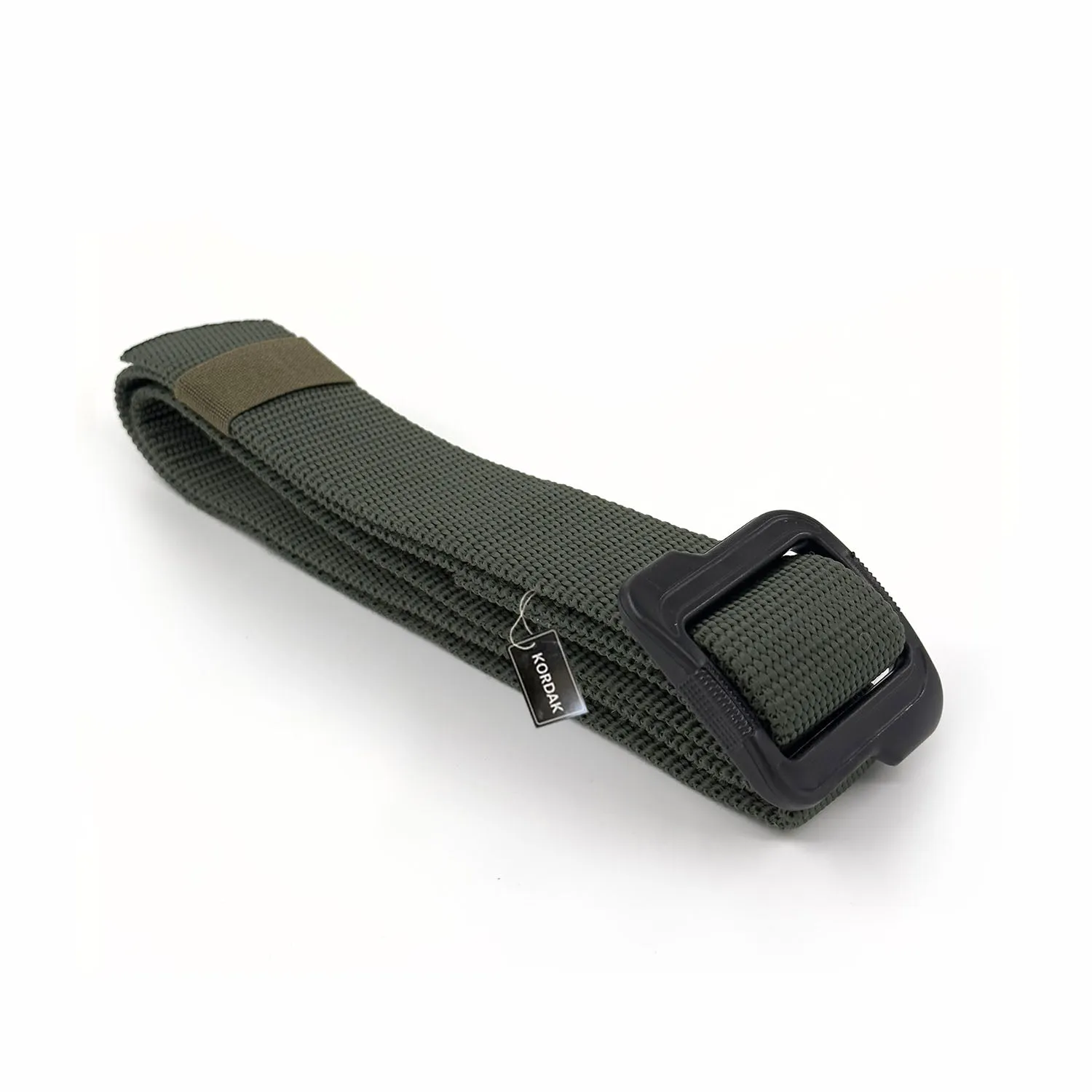 Black Double Sided Plastic Buckle Belt