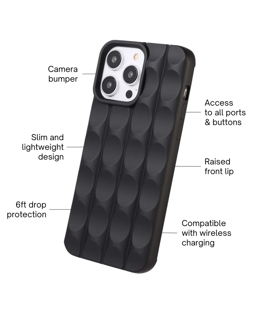 Black Groovy Phone Case