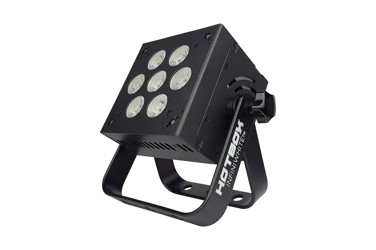 Blizzard Lighting HotBox Infiniwhite 7x5W LED Par Fixture with 3-In-1 Amber/Cool/Warm White